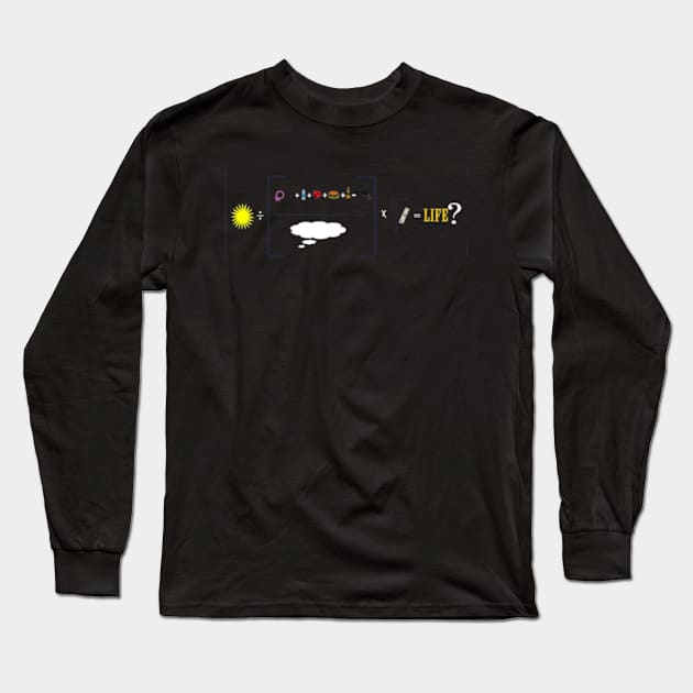 whats the i love you math problem Long Sleeve T-Shirt by Rooscsbresundae